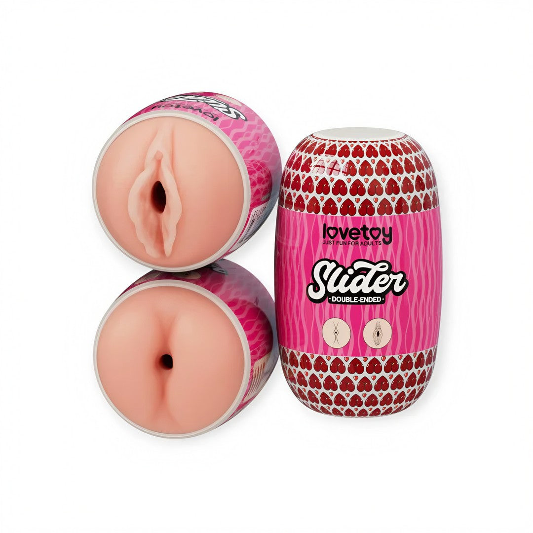 DualPlay™ – Masturbador Duplo Vagina & Boca com Vibração