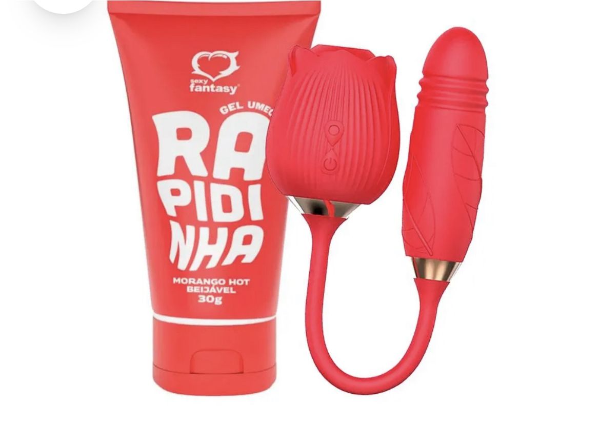 Kit Desejo: Rapidinha Morango Hot e o Poder do Vibrador Rosa