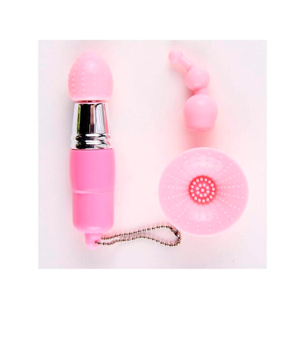 Mini Vibrador 3 em 1 – Clitóris, Mamilos e Ponto G