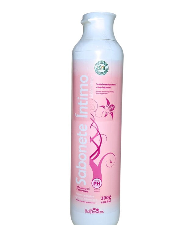 Sabonete Íntimo – Morango Com Champanhe 200 Ml