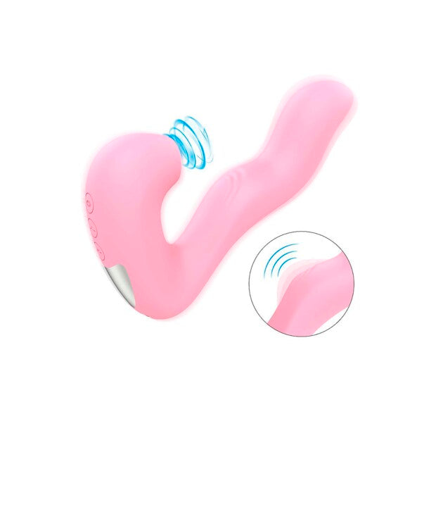 Vibrador de Ponto G e Clitóris com Pulsação Recarregável – Magic Finger