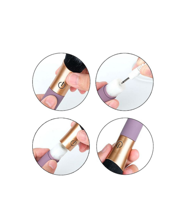 Vibrador de Ponto G em formato de Pincel de Maquiagem