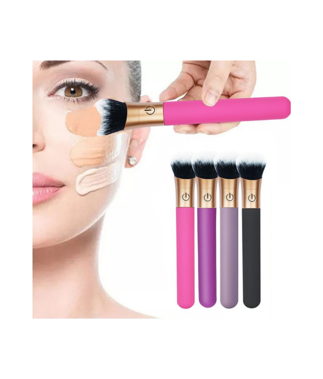 Vibrador de Ponto G em formato de Pincel de Maquiagem