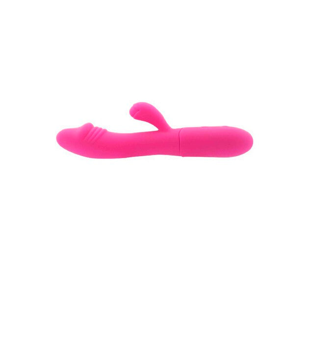 Vibrador em Silicone de Ponto G e Clitóris Recarregável