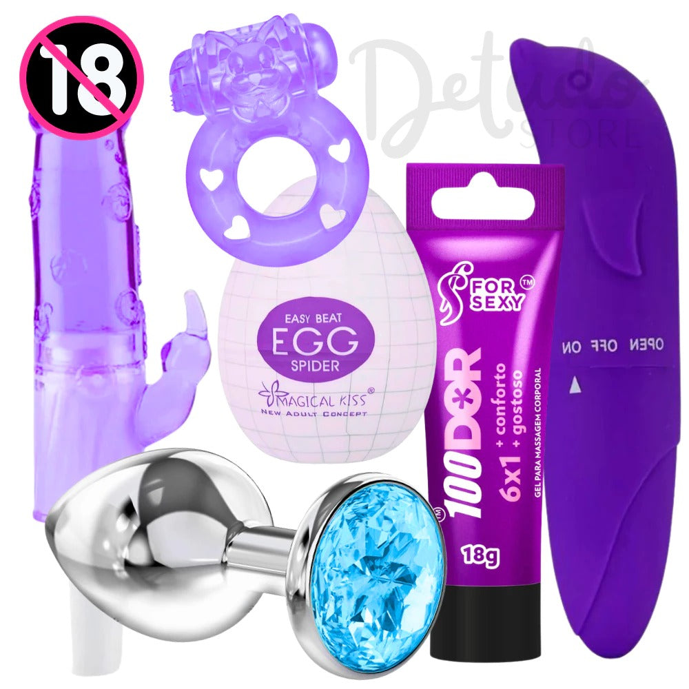 💜 Kit "Instinto Selvagem" – O Despertar da Sua Deusa da Luxúria