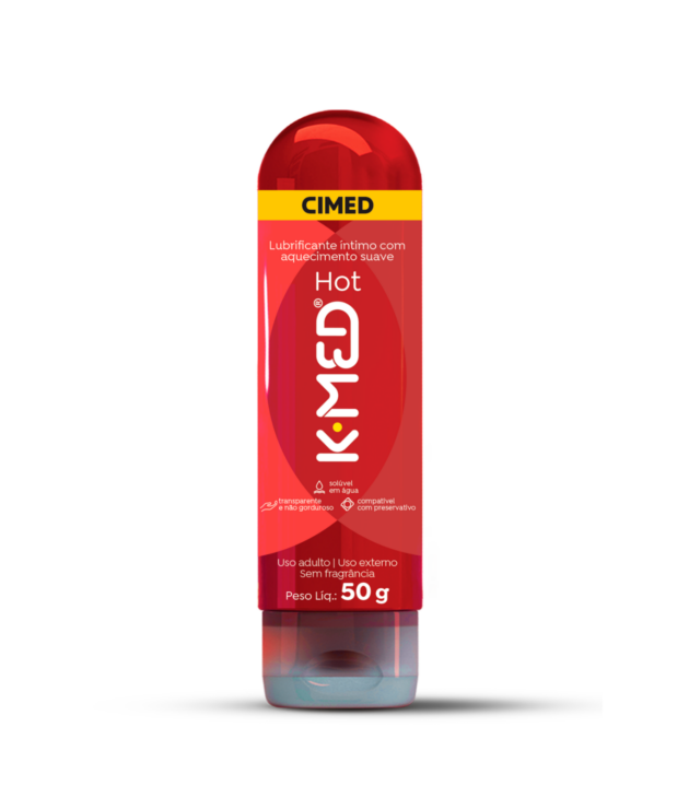 Mini Gel Lubrificante Íntimo K-Med Hot – 50g